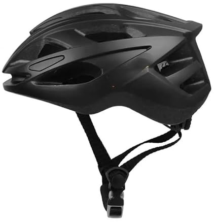 LUOKEKE Cykelhjälm cykelhjälm ultralätt MTB stad väg cykelhjälm män kvinnor racing elektrisk skoter motorcykelhjälm keps cykelutrustning cykelhjälm (matt svart)