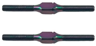 Generic Hobby Details Remote Control Vehicle RC Cars M3 Titanium Turnbuckle 2pcs/set(M3X38mm)