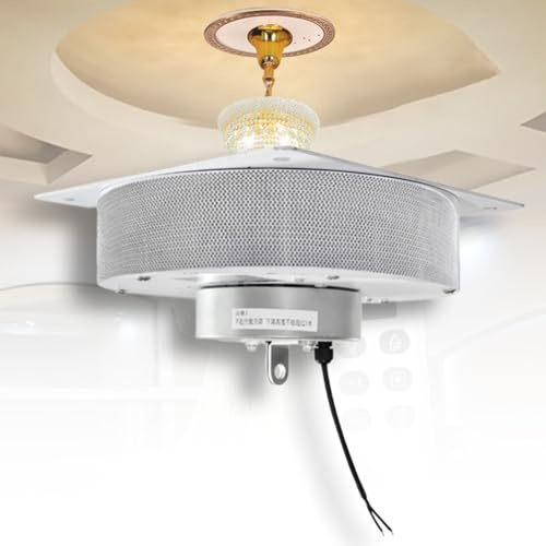 XDTKJDZ Crystal Lamp Chandelier Hoist, Electric Chandelier Hoist Lifter System,19.69ft Lift Stroke, 40KG (88 Lbs)/70kg (154 Lbs) Optional, W/Remote Control, for Lamp Cleaning Maintenance
