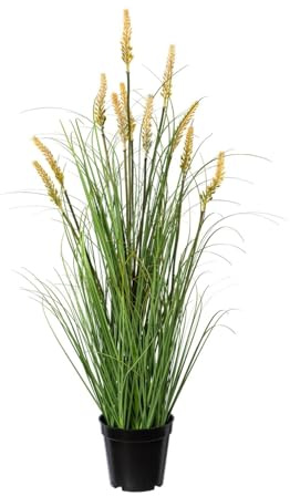 CREATIV green künstliches Ziergras 79cm im Topf I naturgetreues künstliches Pennisetum-Gras I hochwertige & dekorative Dekopflanze für Innen I Kunstpflanze im Topf
