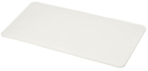 sourcing map Base modellante in feltro, per borsetta, fondello per borsa, inserto ad angolo ad arco per borsa, borsa a tracolla, zaino, bianco, 14 x 7 Inch