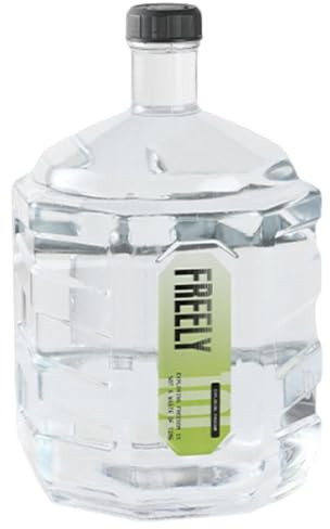 Qianly Contenedor de Agua Portátil Bidón Multifuncional Garrafa Reutilizable de Plástico Transparente con Diseño Antigoteo Adecuado para Senderismo Hogar ACA, 10 L