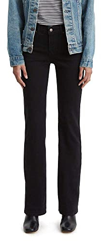 Levi's Women's Classic Bootcut Jeans Pants, -Soft black, 29 (US 8) S