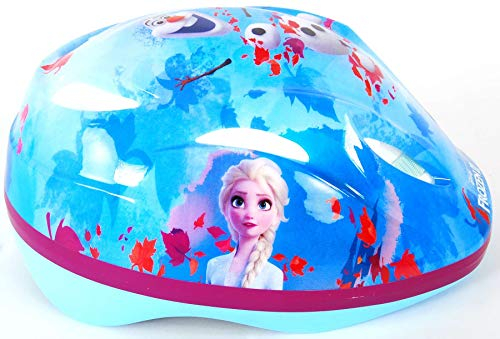 Frozen 2 - Die Eiskönigin Fahrradhelm Kinder | Anna und Elsa | Fahrrad Zubehör | Gr. 52-56 cm | Helm | für Mädchen | Prinzessin | ab 3 Jahre