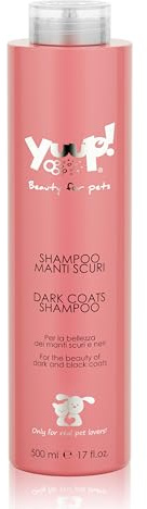 YUUP! Shampoo för mörka hand hundar 500ML | Återuppliva färgen och höjer glansen, hundschampo, hundar lång päls, kort päls, valpar hund, professionellt schampo hund, parfym, delikat