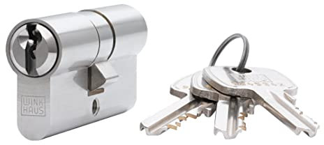 Winkhaus keyOne X-pert Profil-Doppelzylinder Zutrittsorganisation, Schließsystem im Normalprofil Türzylinder Schließzylinder Zylinder Einzelschließung - in verschiedene Längen (35/55)