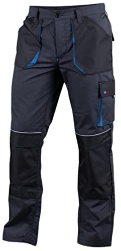KEILOR Arbeitshose | Perfekt Hose mit Kniepolstertaschen für den Bodenbelagshandel von Arbeit Mechanikern | Arbeitshose für Herren | Fracht-Schwerlastarbeit | Langlebig Arbeitskleidung (Blau, 52)