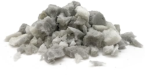 SEEBAUER living® PU-Schaumstoff-Flocken für Kissenfüllungen, Füllmaterial frei von Schadstoffen für Allgeriker (10 Liter, ca. 150 g)