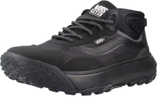 Vans U MTE Crosspath Mid - Scarpe da Trekking Unisex per Adulti, Nero/Nero, 8.5-10