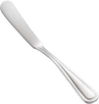 CAC China 8002-12 Elite Butter Spreader, 18/8 Extra Heavy Weight, 6 3/4 - 1 doz