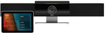 HP Poly Microsoft Teams Rooms Base Kit für Videokonferenzen Mini Conferencing PC GC8 Touchcontroller