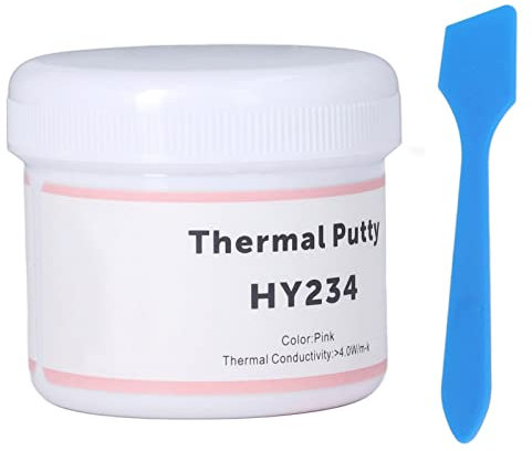 Hy234 Pasta Térmica con Alta Conductividad Térmica, Aislamiento Térmico Seguro PC Componentes Chipset para CPU VGA Chipset (100 Gramos)
