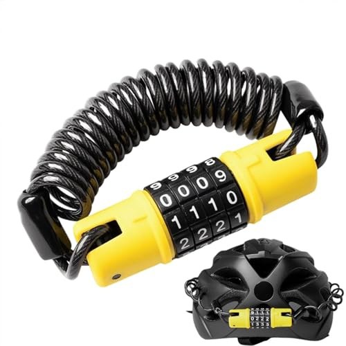 Combinazione di lucchetto, palestra più chiusa CHIUSURA | Liquidazione leggera da snowboard con codice, blocco casco casco. Blocco casco blocco blocco catena portatile per bambini con