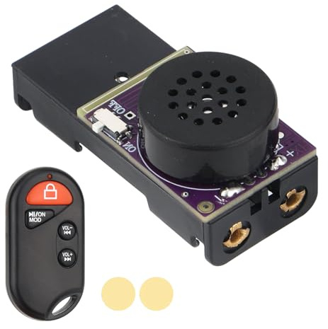 BTFO Générateur de Bruit de Cricket, avec Télécommande Cris Chèvre et Gazouillis 16 Sons Appareil à Bruit Grillon Caché Bips Gênants Cadeaux Amusants pour Adultes Bureau Fête Maison École Voiture