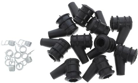 Yardenfun 10stücke Zündkerzenstecker Für Kettensäge Hochdruckkappe Mit Gummimanschette Und Werkzeugzubehör Für Outdoor-arbeiten Für Effiziente Wartung