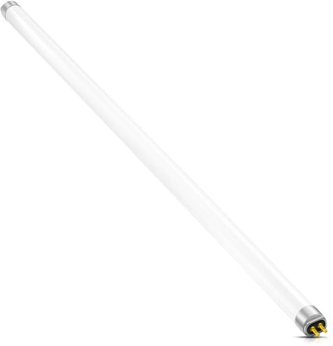 Ddlisu T5 13W Fluorescent Tube Lamps 517mm, CFL Bulbs Cool White 4000K, G5 2 Pin Base Energy Saving Consumption Tube Light, T5 High Efficiency Lamps, for Emergency and Strip Lights, 1 Pack