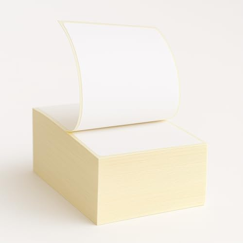 Versandetiketten DHL - 103 x 199 mm - 1.000 Thermo Falzetiketten, selbstklebend, Leporello Etiketten, Thermo Versand Etiketten Selbstklebend