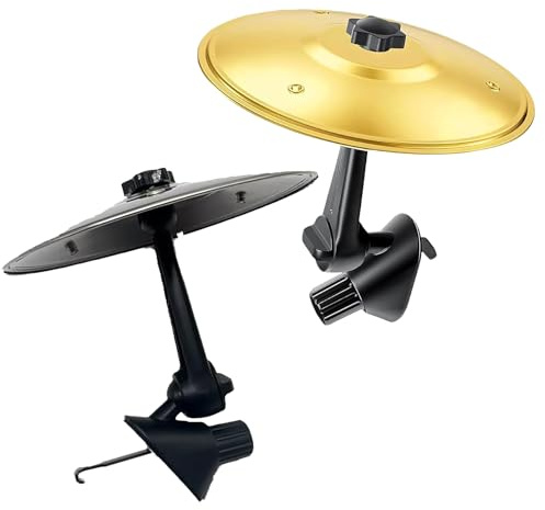 Car Cymbals Air Vent | 5.5 Auto Symbole Drum | Mini Becken Drum Symbol für Autos Deko | Autos Trommel Cymbals Dashboard Accessoires für Männer Frauen Musikliebhaber Fahren