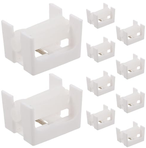 CIMAXIC 10 tensores de cordón para persianas, Soportes de Seguridad para cordón de persiana, compatibles con venecianas y Romanas, Ideales para la gestión de Cuerdas en Salas de Estar.