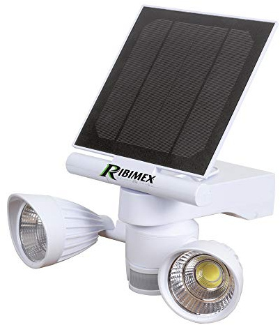 RIBIMEX PRSPOTSOL5X2 Proiettore LED 2 x 5W solare