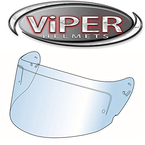 Viper RX-v288 Adventure Enduro Motorcycle Motorbike Helmet Visor Clear Genuine Replacement Part