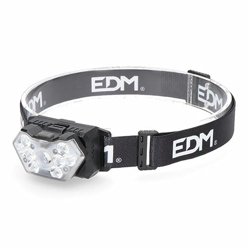 EDM Linterna LED para la Cabeza 5 W 8 W 400 lm