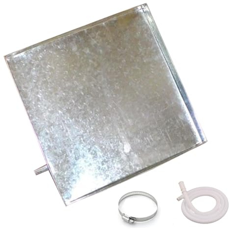 Abtropfschale Der Klimaanlage, Metall-Kondensat-Ablaufmatte, Klimaanlage, Wasserauffangschale, for Klimaanlagen, Waschmaschine, Warmwasserbereiter, Mini-Kühlschrank, 40 X 40 cm