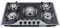 Gas Cooker 5 Burners Gas Hob LPG/NG Gas 5 power levels 1-3.2KW