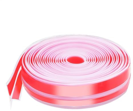 Butée de porte en silicone – Bande d'étanchéité en forme de T | Bande d'étanchéité flexible pour portes coulissantes, isolation phonique et économie d'énergie