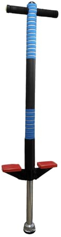RNXRZANK Hüpfstange für Spielzeug, Griffig, Leicht, Aus Schaumstoff, Ideal für Jungen Und Mädchen, für Outdoor Übungen für Anfänger, Blau