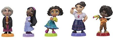 Disney Encanto - set da 5 figurine iconiche della famiglia madrigal, divertiti e gioca con loro al ritmo di ENCANTO, perfetto come regalo e adatto ai bambini dai 3 anni in su
