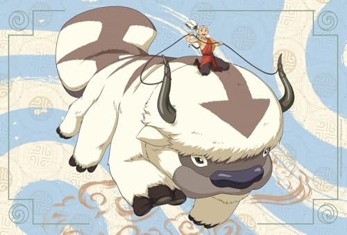 Schmidt 56553 Avatar Appa und Aang Kinderpuzzle, 60 Teile