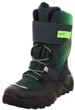 Superfit Rocket varmfodrad Gore-Tex snöstövlar, grön/ljusgrön 7010, 39 EU breda, Grön ljusgrön 7010, 39 EU bred