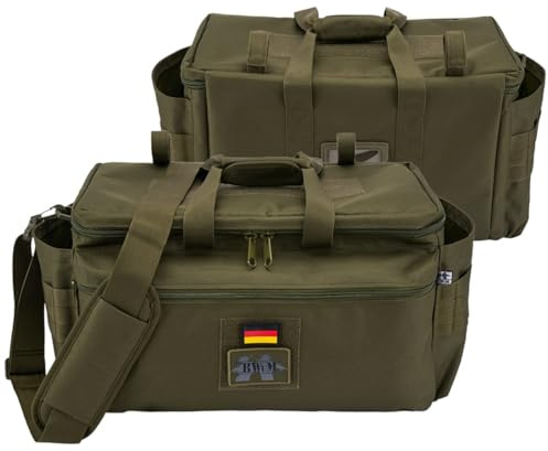 BWuM Tactical Operation Bag 45L / Einsatztasche + Patch & Flagge