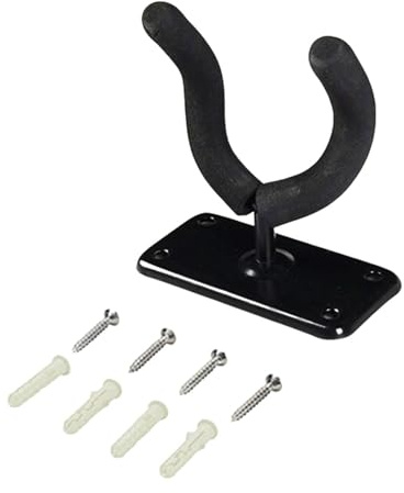 LIXSAZSE Support mural pour skateboard, présentoir de rangement en acier inoxydable pour salon, terrasse garage, support pour guitare, basse, acoustique, ukulélé