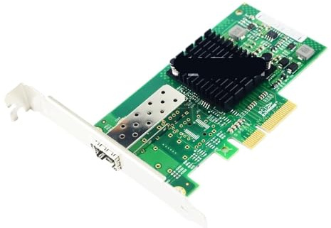 I350-1SFP I350-F1 PCI-Ex4 Tarjeta de Red de Fibra óptica Gigabit de Puerto único for chipset I350AM2