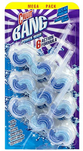 Cillit Bang Power-Wave WC-Stein Ozean Frische Mega-Pack 3St - 1 Stück pro Pack