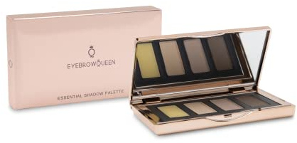 Eyebrowqueen Brow Shadow Palette | Inklusive Pomade und 3 Nuancen | Farbton Warm Brown