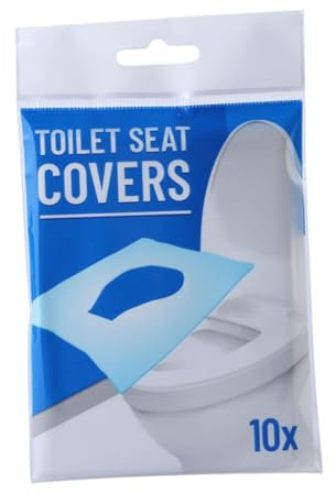 SOLUSTRE 6packungen Toilettensitzauflagen Einweg-toilettenkissen Hygienische Toilettenunterlage Toilettensitzbezug Aus Zellstoff Badezimmerzubehör Für Erwachsene Und Junge Mädchen