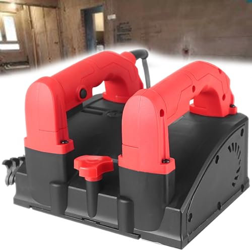 Pialletto elettrico tensione potenza 220v 1180 W, profondità asportazione 1-4 mm, Piallatrice A Parete Elettrica, per Appiattimento del Vecchio Muro 220V