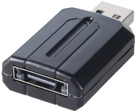 Adattatore USB a eSATA per dischi rigidi da 2,5 e 3,5 e velocità di trasferimento ad alta velocità fino a 3 Gbps