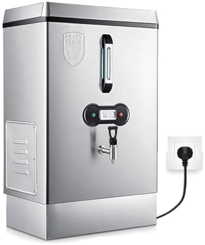Commercial Water Boiler, 40L Instant Hot Water Dispenser with Faucet, Autofill Tea/Coffee Making Water Heater, Stainless Steel Water Boiler Catering Urn, for Cafe, Office, Home