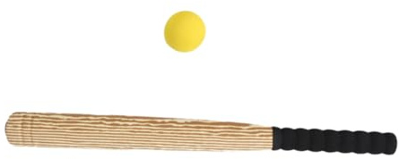 VICASKY 2 Ensembles Set de Baseball EVA Résistant à Usure pour Garçon Fille Batte et Balle Légères Sportif Intérieur et Extérieur pour Coordination Main-Pied et Jeu Famille