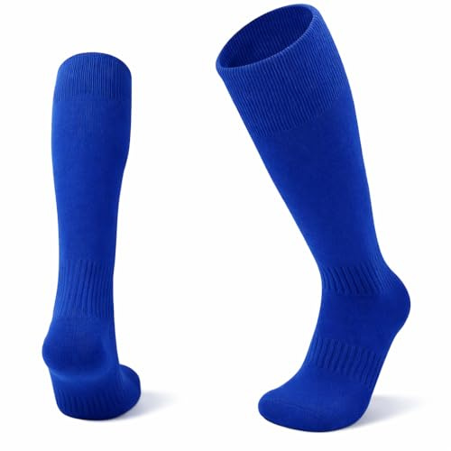 1STLY PHYSIQUE Paire de chaussettes montantes anti-transpiration pour enfant Taille 32 à 37