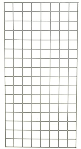Global Industrial 1/4 Thick Wire Mesh Deck Panel, (2) Pieces of 36 W x 48 D