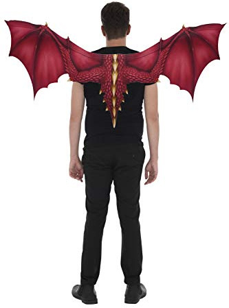 Zac's Alter Ego Very Large Red Dragon Wings (1m x 0.5m)