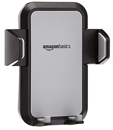 Amazon Basics Universal Smartphone Holder for Car Air Vent, Grey