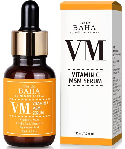 Cos De BAHA Vitamina C Siero viso con MSM 30 ml