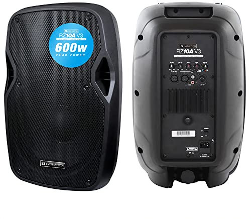 AVC Designs Evolution Audio RZ10A V3 Portable 10 600W Active Powered Stage Club PA Speaker