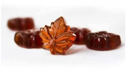 Bonbons durs au pur sirop d'érable du Canada - 100 Unités - Les Trésors d'érable